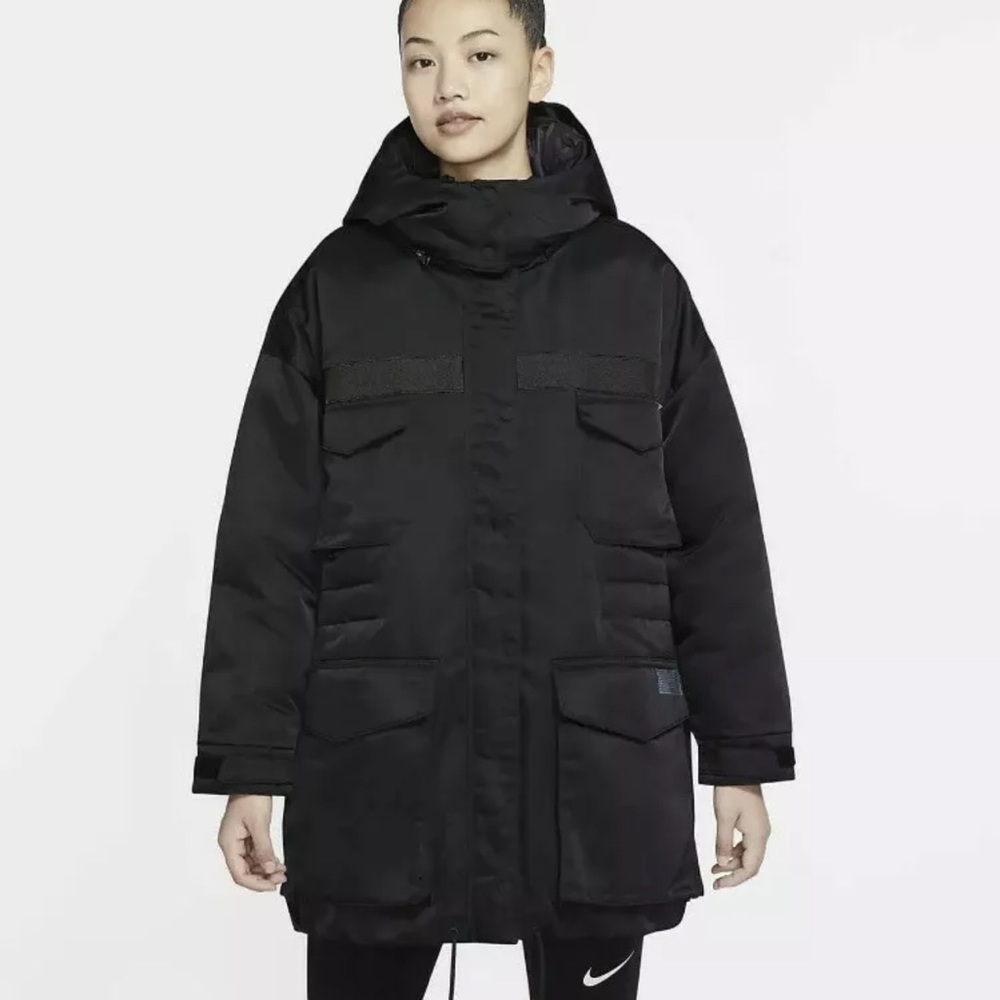 Nike Down Fill City Ready Parka Jacket Coat CZ1141-010   Women's Medium
